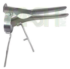 Instrument chirurgical vétérinaire allemand professionnel de haute qualité en acier inoxydable-spéculum vaginal pour le diagnostic des opérations de naissance - Product Image 2