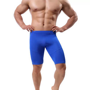 Pantalones Cortos Deportivos Casuales de Compresión para Hombre, Talla Grande, Secado Rápido, Transpirables, Diseño Personalizado, Color Sólido, Ropa Deportiva Activa, Precio al por Mayor - Product Image 5