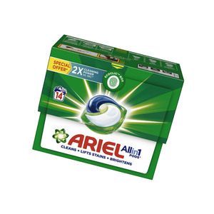 Ariel Pods con control avanzado de olores Frescura duradera y limpieza profunda para ropa deportiva y ropa de gimnasio - Product Image 1