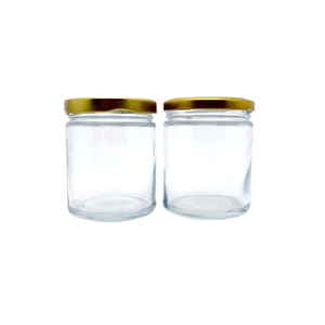9 oz 9 ounce 9 oz thủy tinh rõ ràng thẳng mặt Jar-70/400 kết thúc - Product Image 3