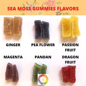 Không Có Hóa Chất Ngọt Trái Cây Hương Vị Bán Sỉ Kẹo Seamoss Gummies-Sea Moss Gummies Với Logo Riêng - Product Image 3
