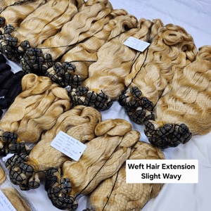 Extensiones de Cabello 100% Virgen con Cutícula de Bebé, Doble Trama Genius, Cutícula Delgada Intacta, Puntas Gruesas, Liso Natural, Color Natural - Product Image 2