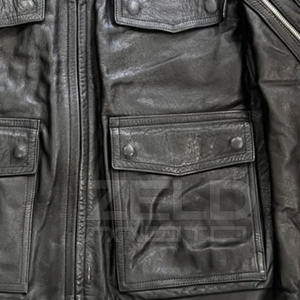 Offres Spéciales Homme Meilleur Design Hommes Vêtements Avec Des Vestes De Compétition Durable Coupe-Vent Hommes Veste En Cuir De Qualité Supérieure - Product Image 6