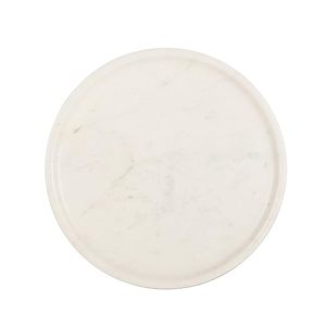 Plateau de service en marbre au design élégant et durable, parfait pour servir des boissons, des collations et une décoration élégante - Product Image 5