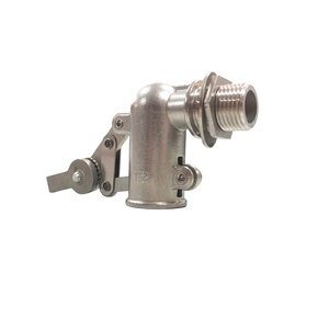 Vanne à flotteur en acier inoxydable SS304, raccord de tuyauterie SCH10, lisse, contrôle de niveau de réservoir d'eau pour applications industrielles de plomberie et de CVC - Product Image 1
