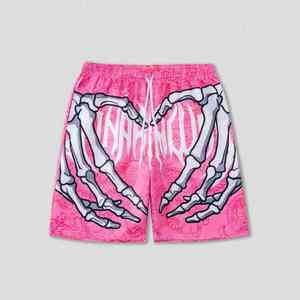 Pantalones cortos de surf para correr de secado rápido para hombre, transpirables, 100% algodón, sólidos, ecológicos - Product Image 6