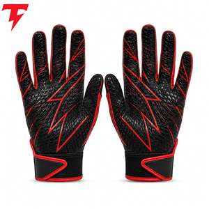 Gants de football américain à texture douce, ajustement sûr, mouvements flexibles, adhérence forte, durables, adaptés à un usage sportif - Product Image 4