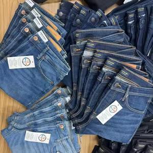 Jeans en denim décontracté pour homme et femme, coupe droite, lavage délavé, coton, Bangladesh, délai de livraison d'échantillon de 7 jours, prix super bas, vêtements - Product Image 3