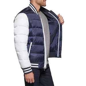 Chaqueta Acolchada de Lona para Hombre de Alta Calidad, Cálida, Impermeable, Cortavientos, Cómoda, con Logotipo Frontal - Product Image 5