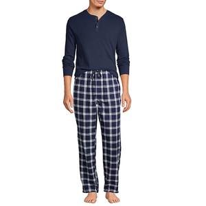 Otoño Invierno Mujer Pantalones Cálidos Pantalones de franela Color puro Cintura Ropa de casa para dama - Product Image 1