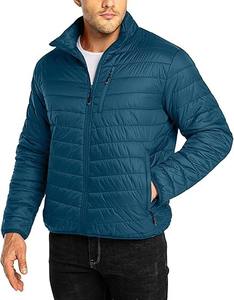 Chaqueta acolchada de invierno de poliéster 100% para hombre, chaqueta a prueba de viento, chaqueta acolchada ligera de varios colores - Product Image 5
