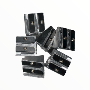 Taille-crayon double en métal économique - Product Image 2