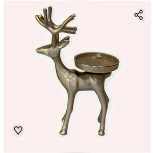 Bougeoir décoratif en métal avec esthétique chic pour une décoration intérieure élégante et une table à manger de luxe et une décoration d'événement - Product Image 2