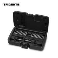 Tournevis dynamométrique numérique à cliquet Tridente 5-50cN-m, en plastique, acier, chrome, personnalisable OEM, pour usage industriel et bricolage, double sens
