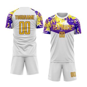 100% conjunto de poliéster uniformes de fútbol sublimados de Sialkot Pakistán uniforme de fútbol chándal de fútbol ropa de fútbol - Product Image 6