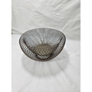 Stainless Steel Metal <b>Wire</b> Fruit <b>Basket</b> Kitchen Storage Iron <b>Basket</b> - Product Image 2