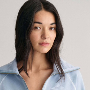 Alta calidad personalizado 100 _ algodón polar manga larga cuarto cremallera señoras con bolsillo mujeres invierno Tops Streetwear Sudadera con capucha para mujer - Product Image 4