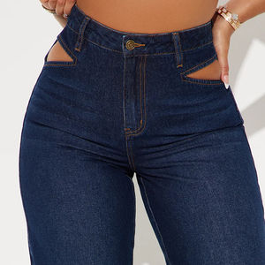 Nouveau design 2026 : Créez vos propres jeans légers pour femme – Vente flash, coupe slim, en denim, service OEM disponible - Product Image 3
