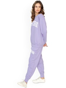 ชุดวอร์มสำหรับผู้หญิงผ้าฝ้ายสีพื้นชุดวอร์ม100% ชุดวอร์มสำหรับผู้หญิงดีไซน์ใหม่ล่าสุด - Product Image 3