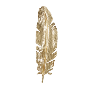 Nouvellement artisanat article décoratif en laiton motif de feuille conception artisanat haute qualité en gros feuille de laiton Sculpture décorative - Product Image 2