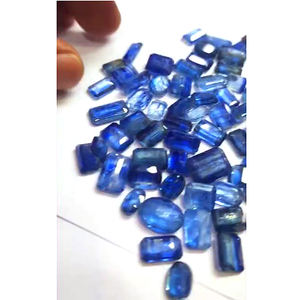 พลอยไคยาไนท์สีฟ้าธรรมชาติขนาด8มม. ถึง13มม. 247ซม. สำหรับตัดเป็น109 $ สำหรับทุกคน85ชิ้น - Product Image 1