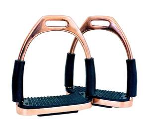 Estribos alemanes de acero inoxidable de alta calidad para montar a caballo, estribos para caballos, equipos equinos veterinarios - Product Image 5