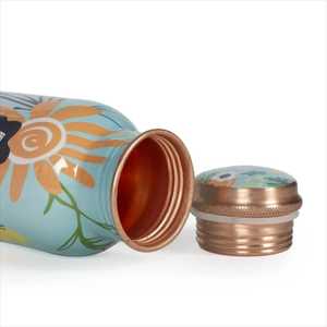 Beautifully Designed Pure Copper Bottle for Gifting Kitchen Dining Fitness and Everyday Hydration - Product Image 2