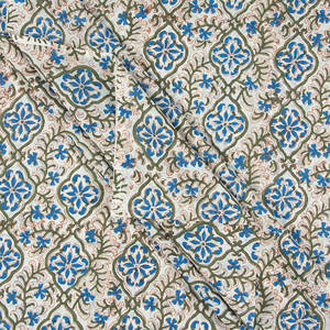 Bandanas carrés indiens imprimés à la main à motifs floraux, vente en gros pour femmes, prix bas, 100% coton, couvre-visage - Product Image 6