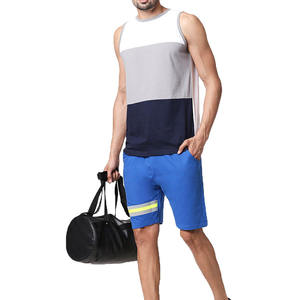 Nouveaux shorts décontractés pour hommes 2026 100% coton, respirants, écologiques, style urbain, marque privée, vente chaude - Product Image 3