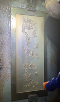 Machine de gravure CNC à 3 axes YC4040GZ pour la sculpture de jade, cuivre, aluminium et métaux plats