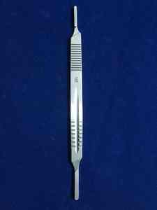 Alta calidad No. 3 Mangos de bisturí de acero inoxidable Fuente de alimentación manual de la mejor calidad por HEXA CARE a los mejores precios - Product Image 2