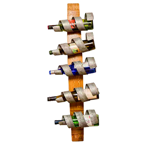 Casiers à vin en bois Long mur décoratif en bois tenture murale casier à vin en bois pour fête maison Restaurants cuisine Barware - Product Image 1