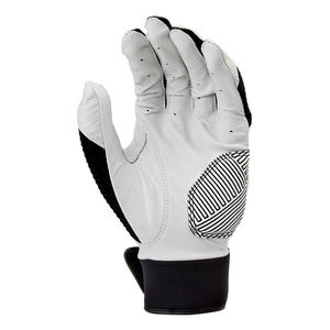 Gants de softball en cuir Cabretta de qualité supérieure, OEM Full Wrap Best-seller Gants de frappeur de baseball pour jeunes adultes avec rembourrage dans la paume - Product Image 2