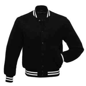 Veste de baseball Varsity Letterman pour hommes, vêtements d'extérieur d'université en laine de style bombardier personnalisé pour le sport ou la mode - Product Image 6