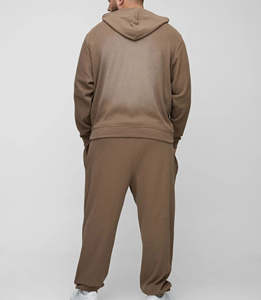 Acid Wash 450 GSM Casual Men's Tracksuit Custom Printed Logo <b>Sweatpants</b> & Hoodie Set <b>Oversized</b> Breathable Quick Dry - Product Image 6