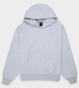 เสื้อฮู้ดดี้ผ้าฝ้ายพิมพ์โลโก้ตามสั่ง ทรงปกติ สไตล์สตรีทแวร์ สำหรับฤดูหนาว ผลิตและขายส่ง เสื้อผ้าหนานุ่มสำหรับผู้ชาย - Product Image 2