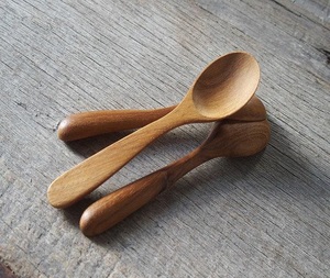 Wooden Scoop 3 Inches - Multipurpose <b>Bath</b> <b>Salt</b>,Coffee & Tea Spoons Small Utensil for Spices, Flour, and Kitchen Use - Product Image 6