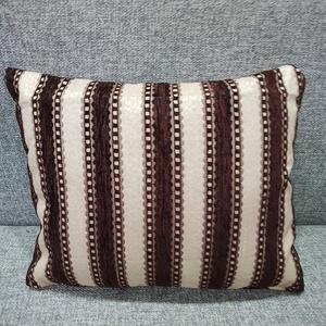 Custom Luxury Cushion <b>Covers</b> New Style Jacquard Decorative Square Pillows for Home Hotel Use Striped <b>Sofa</b> <b>Bed</b> Decorative <b>Cover</b> - Product Image 5