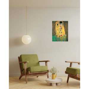 ภาพพิมพ์ศิลปะ "จูบ" ของกุสตาฟ คลิมท์ - Product Image 4