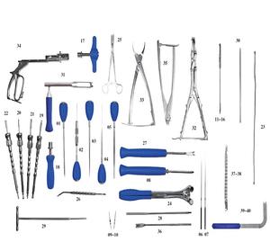 Conjunto de instrumentos médicos Lepu para el fabricante de sistemas de fijación espinal interna - Product Image 1