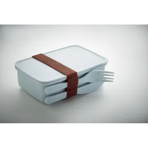 Boîte à lunch personnalisée pour le dimanche avec couverts, solution de merchandising sur mesure - Product Image 1
