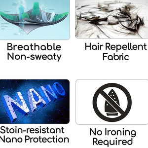 ผ้ากันเปื้อนกันน้ำสำหรับเด็กและผู้ใหญ่เสื้อคลุมตัดผม - Product Image 3