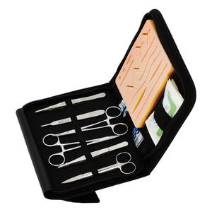 Kit complet de pratique de suture chirurgicale avec coussinets de suture incurvés de haute qualité pour la vente en ligne Kit de meilleure qualité - Product Image 1