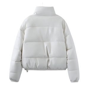 Women's Puffer <b>Jacket</b> With Fur Hood Warm Winter Fashion Coat OEM Wholesale Manufacturer OEM Service - Product Image 2