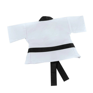 Uniforme Tradicional de Karate para Adultos, Kimono de Jiu Jitsu con Logotipo Frontal Personalizable, Poliéster/Algodón de Alta Calidad - Product Image 4