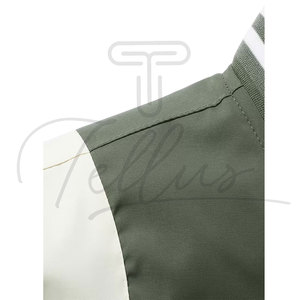 Veste bomber de qualité supérieure élégante pour homme, imperméable, coupe-vent, fine, avec logo sur le devant, fermeture éclair, à prix avantageux - Product Image 3