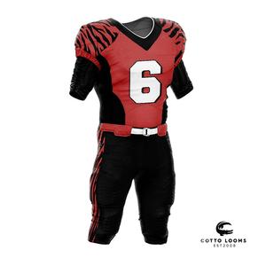 Camiseta y uniforme de fútbol americano OEM de primera calidad, fábrica profesional, ropa de equipo personalizada elegante, proveedor duradero transpirable de EE. UU. - Product Image 1