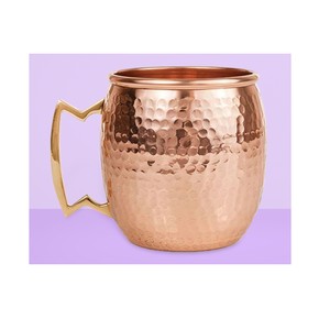 Nuevo diseño, la mejor taza de cobre de Mula, tazas de cobre de mula de Moscú, tazas de mula de Moscú martilladas hechas de cobre sólido del fabricante indio - Product Image 5