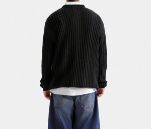 Suéter Casual de Manga Larga Unisex, Nuevo, Talla Grande, Personalizado, Mezcla de Nailon/Acrílico de Mongolia, Grosor Estándar, con Forro Frontal - Product Image 4