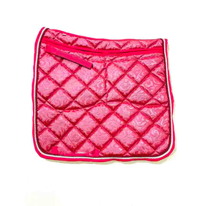 Almohadillas de sillín de caballo de algodón personalizadas al por mayor con forro de satén de espuma Numnah o manta de sillín - Product Image 6